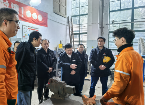 瀘天化股份公司到弘旭公司調研指導工作